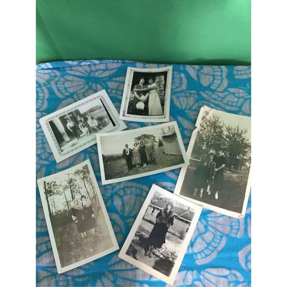 Antique Bundle of Photos Snapshots Early 1900 Black & White 6 PC - Picture 9 of 16